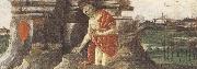 Sandro Botticelli St Jerome in Penitence Spain oil painting artist